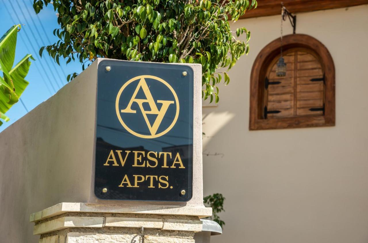 Avesta Apartments - 200M From The Beach Vasilikos Exterior foto